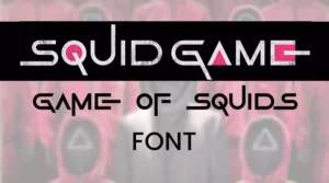 Squid Game Font