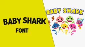 Baby Shark Font
