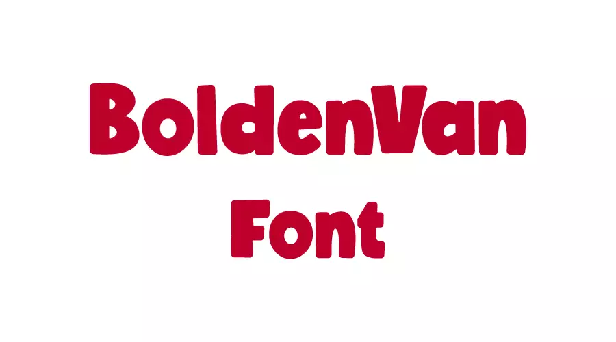 BoldenVan Font