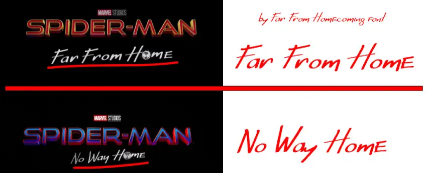 Far From Homecoming font