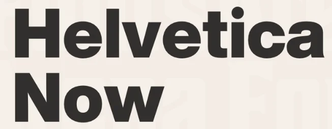 Helvetica Now Font