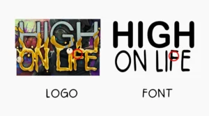 High On LIFE font