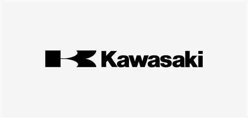 Kawasaki Logo use helvetica font