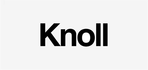 Knoll Logo use helvetica font