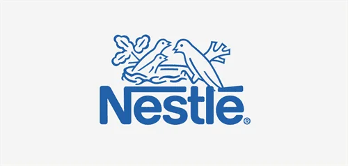 Nestle Logo use helvetica font