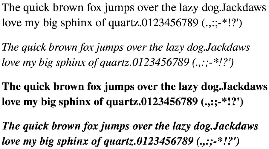 Times Newer Roman Font Family