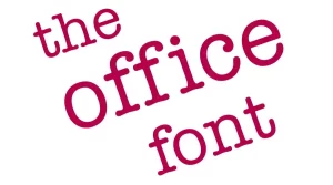 The Office Font