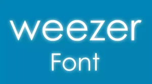Weezer Font