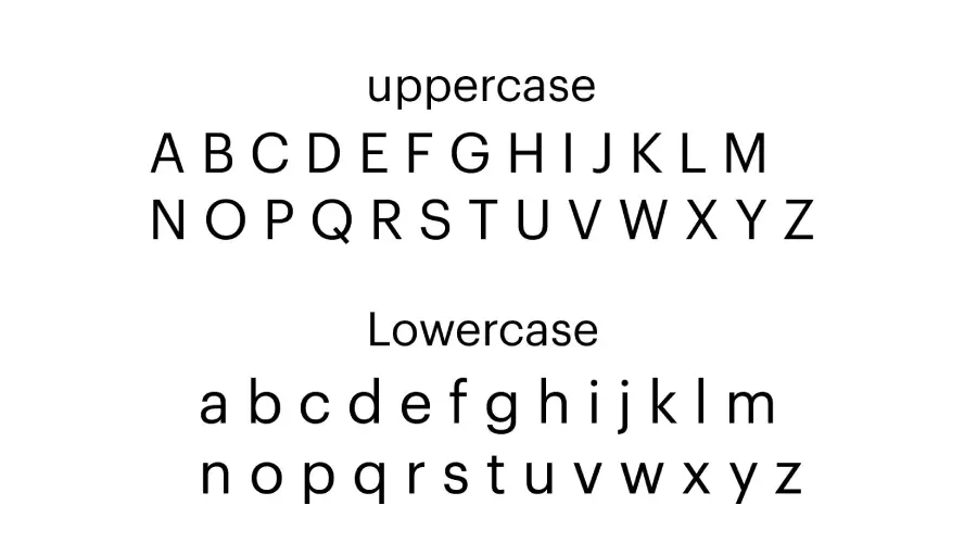 Graphik Font Character View