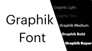 Graphik font