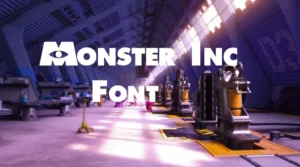 Monster Inc Font