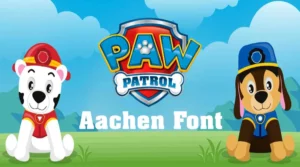 Paw Petrol Font