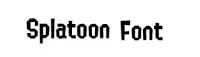 Splatoon 2 Font
