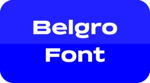 Belgro Font