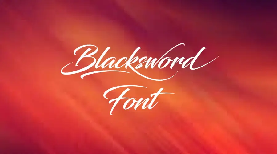 Blacksword Font