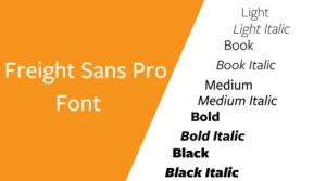 Freight Sans Pro