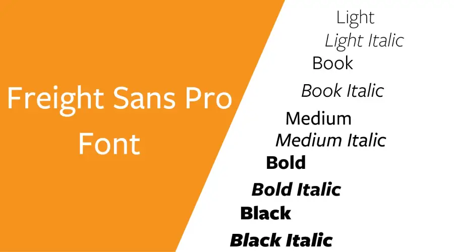 Freight Sans Pro
