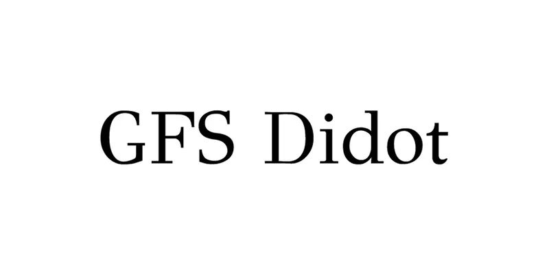 GFS Didot Font