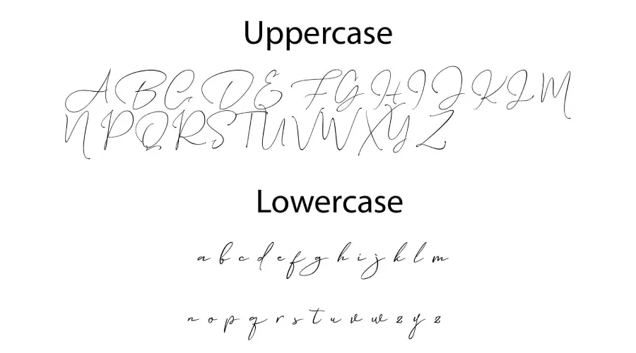 American Signature Font