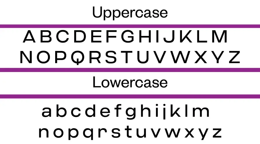 Criteria CF Font Characters View