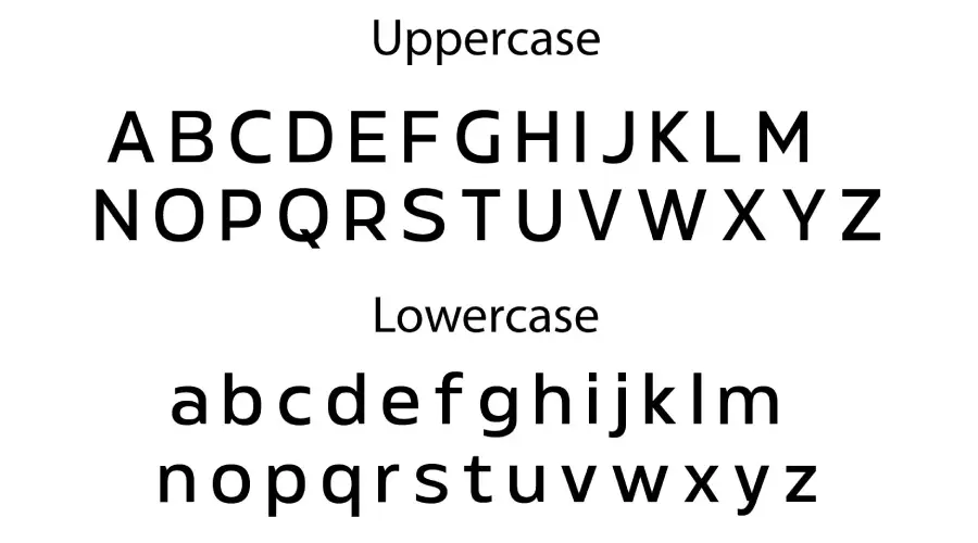 Meutas Font Characters