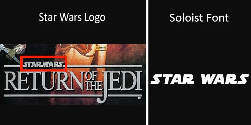 Star Wars Font and Soloist Font