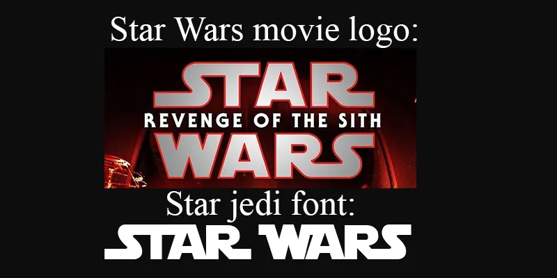 Star wars Font and Star Jedi Font