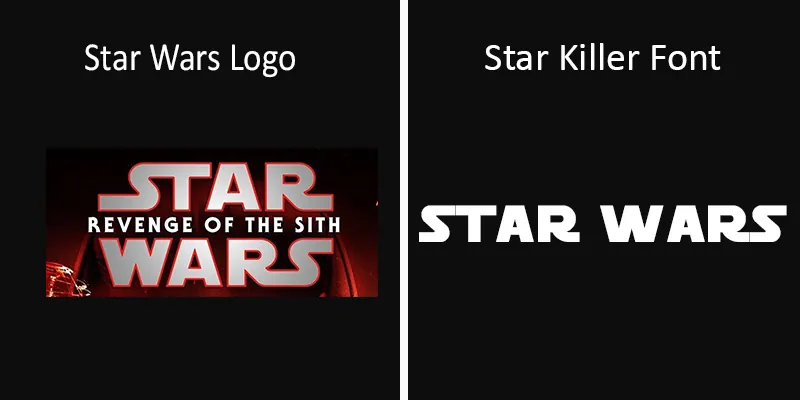 Star wars Font and Star killer Font
