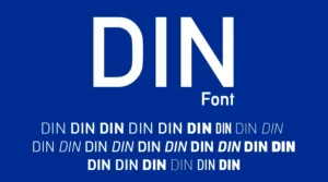 DIN Font