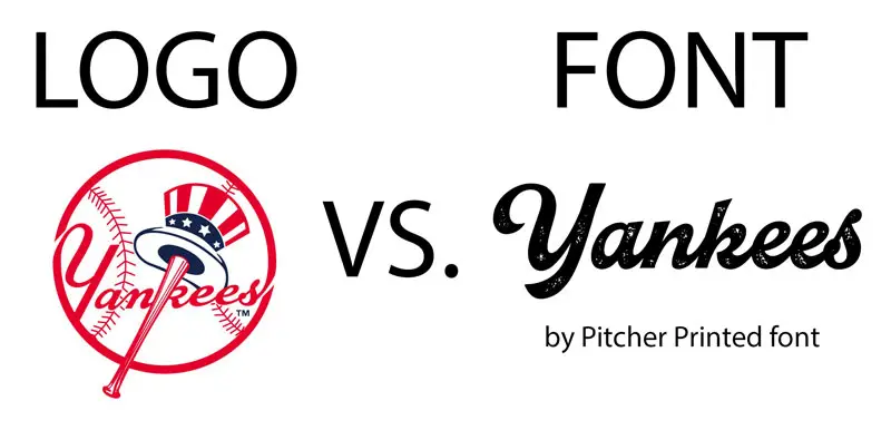 yankees-logo-font-vs-pitcher-printed-font