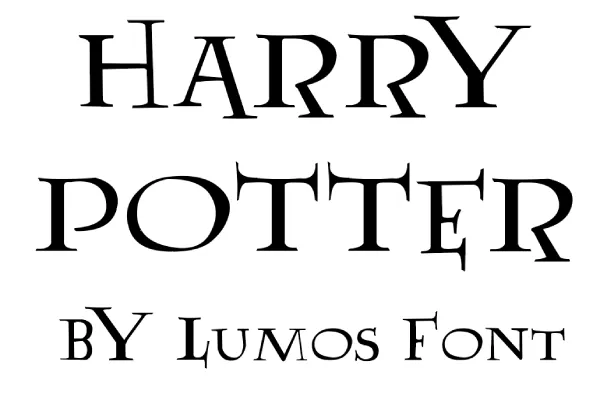 Harry-potter-writing-by-Lumos-font