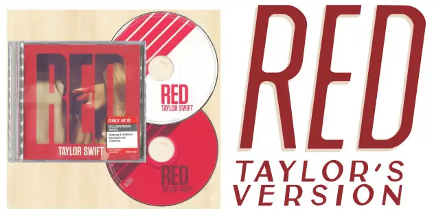 Red Taylor Swift font 1