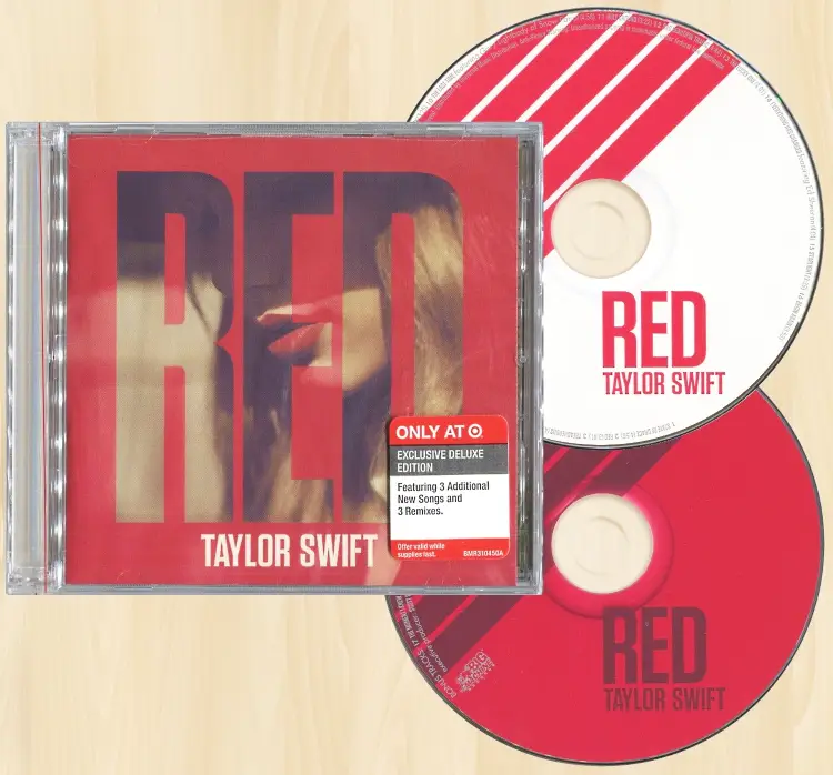 Red Taylor Swifts Album CDS 2012