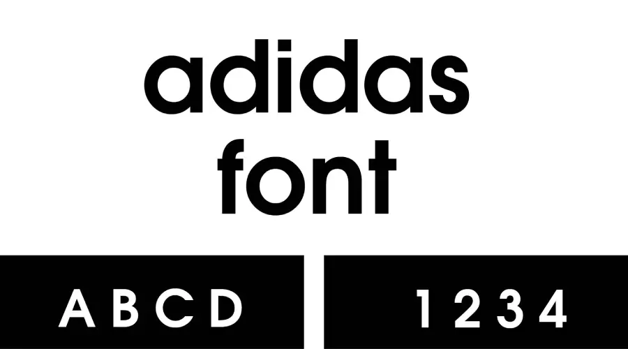 Adidas Font
