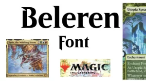 Beleren Font