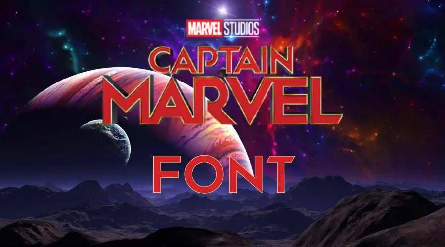 Captain Marvel Font