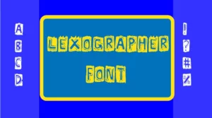 Lexographer Font