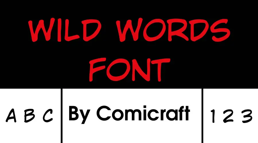 Wild Words Font