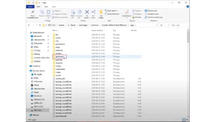 Counter Stirke click Panaroma