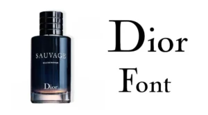Dior Font