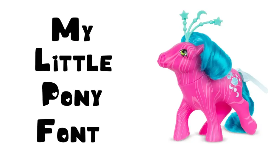 My Little Pony Font