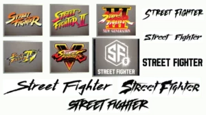 Street Fighter fonts