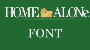 Home Alone Font 1