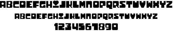 Utonium Font Character View