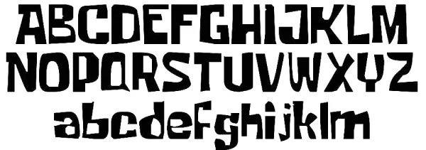 krabby patty font