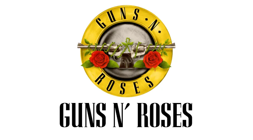 Guns and Roses Logo Font
