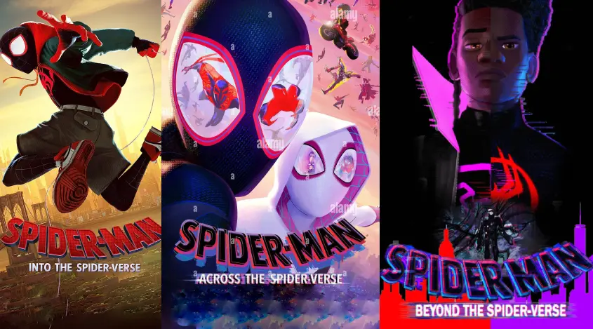 Spiderman Spider-Verse Movies Font