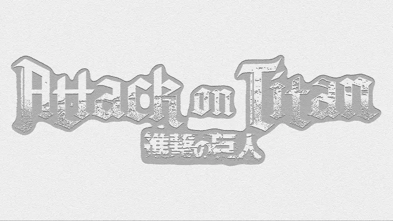 Attack on Titan Font