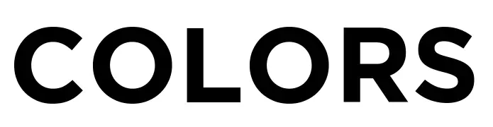 Colors (magazine) Font