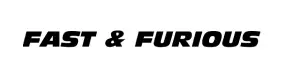 The Fast and the Furious Font